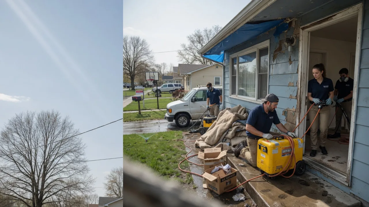 Basement Flood Cleanup in Beverly, WV near me